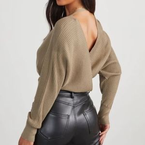 Vici/Le Lis sweater bodysuit NWOT